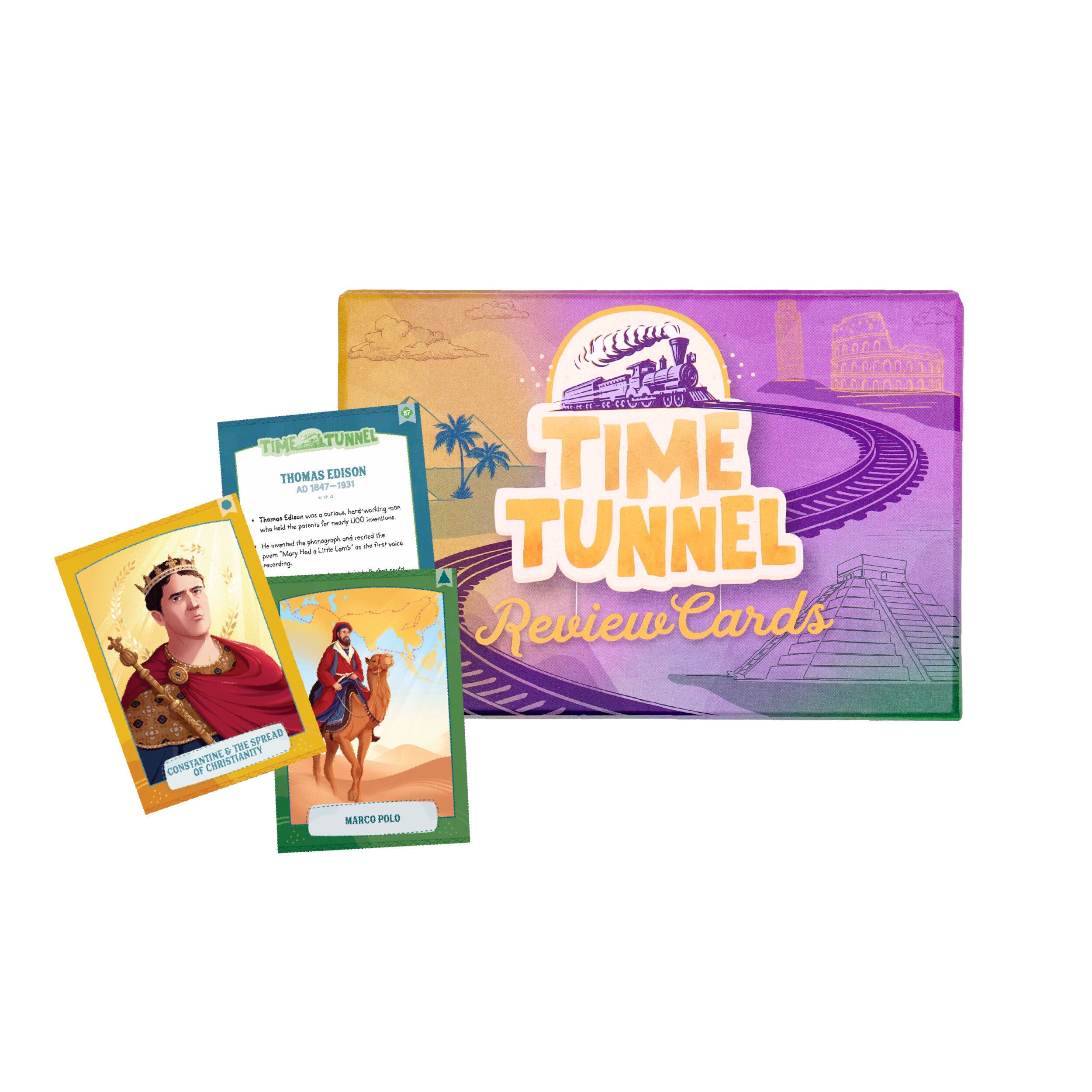 History_Time_Tunnel_Cards_Box_