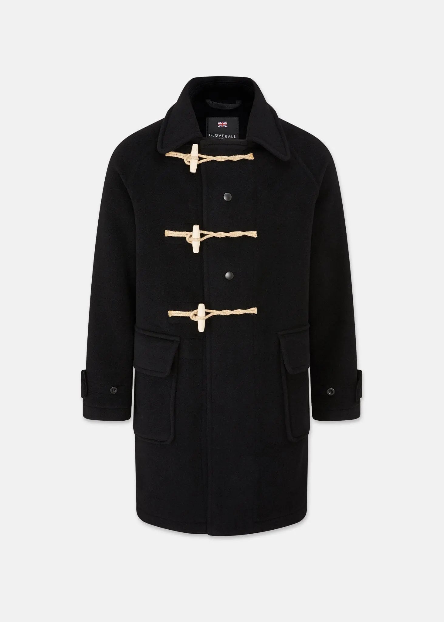 Men's Admiral Duffle Coat Black | Gloverall