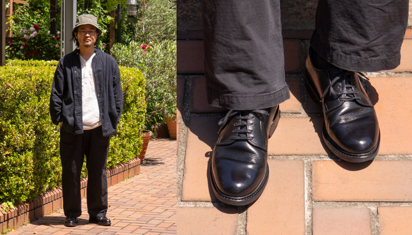 ジャラン スリウァヤ クロムエクセルレザー 99000 タンカーブーツ 革靴