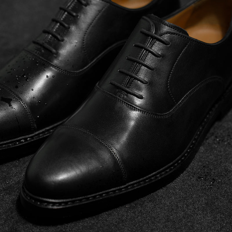 NEW】98321 Bandung / BLACK CILP WASH LEATHER SW (DAINITE SOLE