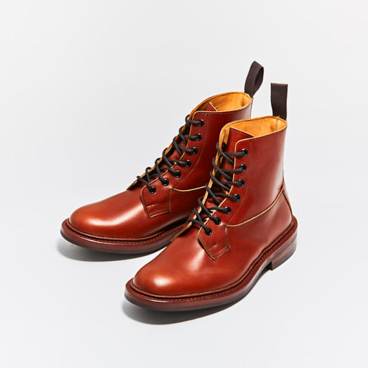 ブーツ | M5635 BURFORD / MARRON ANTIQUE (DAINITE SOLE) - Tricker's