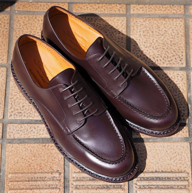 カジュアルシューズ | 99030 Ruffle / DARK BROWN CALF (DAINITE SOLE