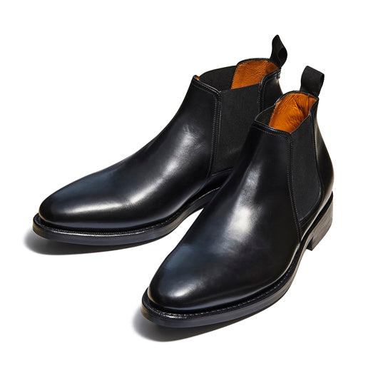 ブーツ | 98411 / BLACK CALF (DAINITE SOLE) - Jalan Sriwijaya
