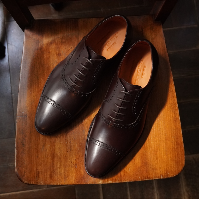 ビジネスシューズ | 98409 / DARK BROWN CALF (DAINITE SOLE) - Jalan