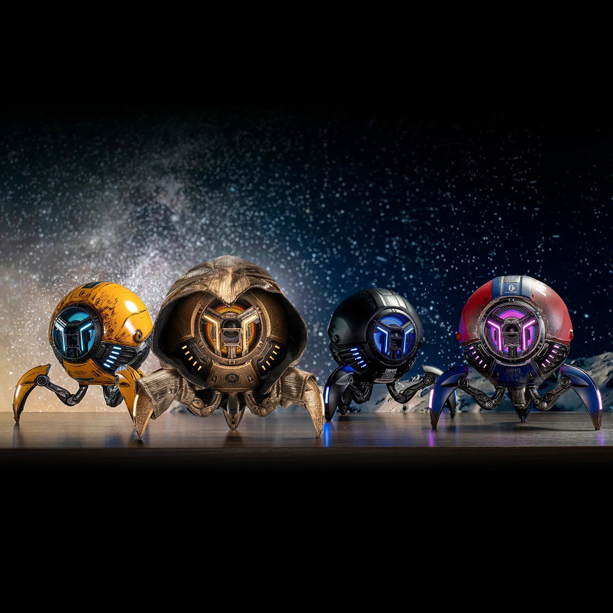 Bluetooth Speaker Mars Pro | Sci-fi BT Wireless Speaker