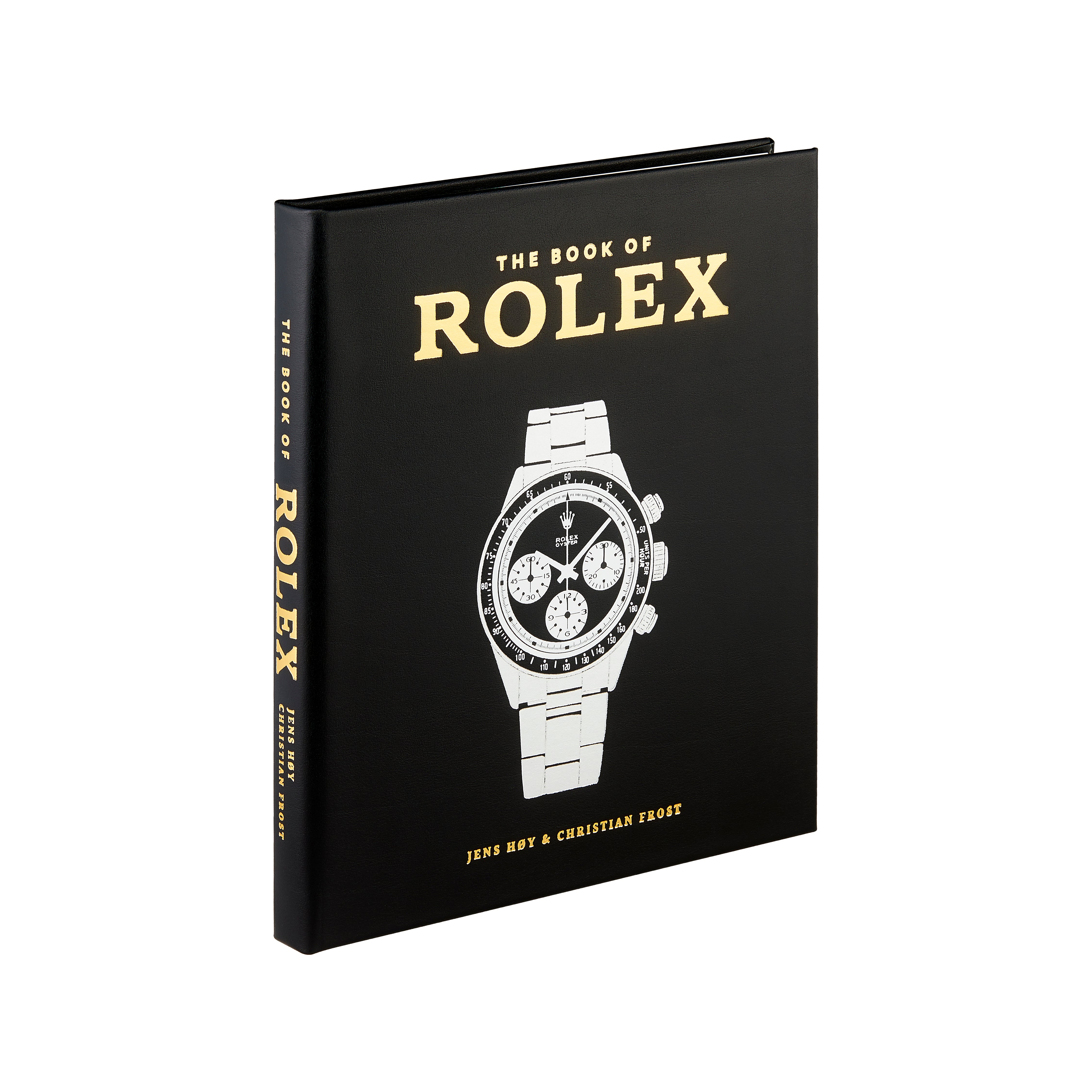 The Book of Rolex | Black Bonded Leather – Graphic Image