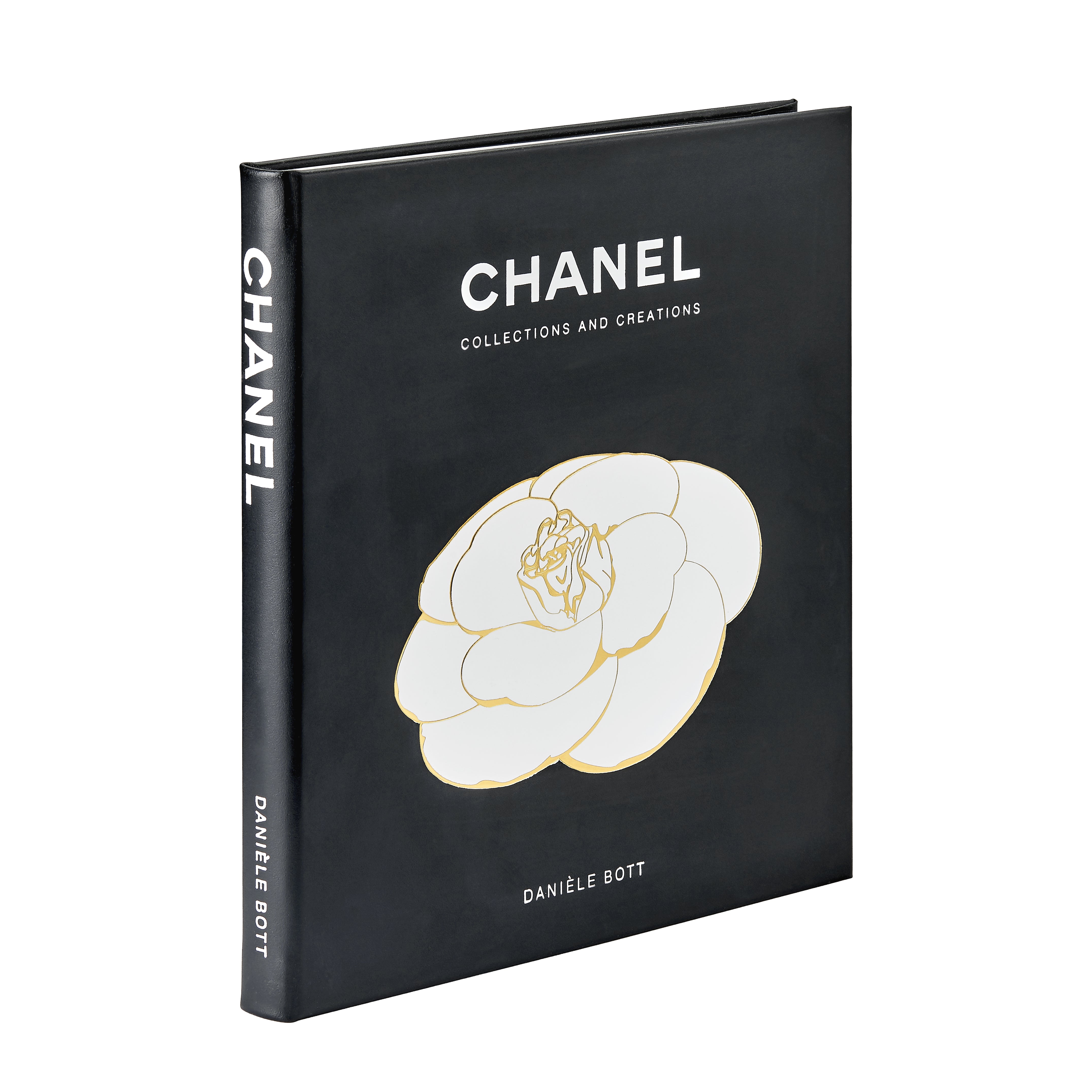 Chanel Collections and Creations | Black Bonded Leather – Graphic