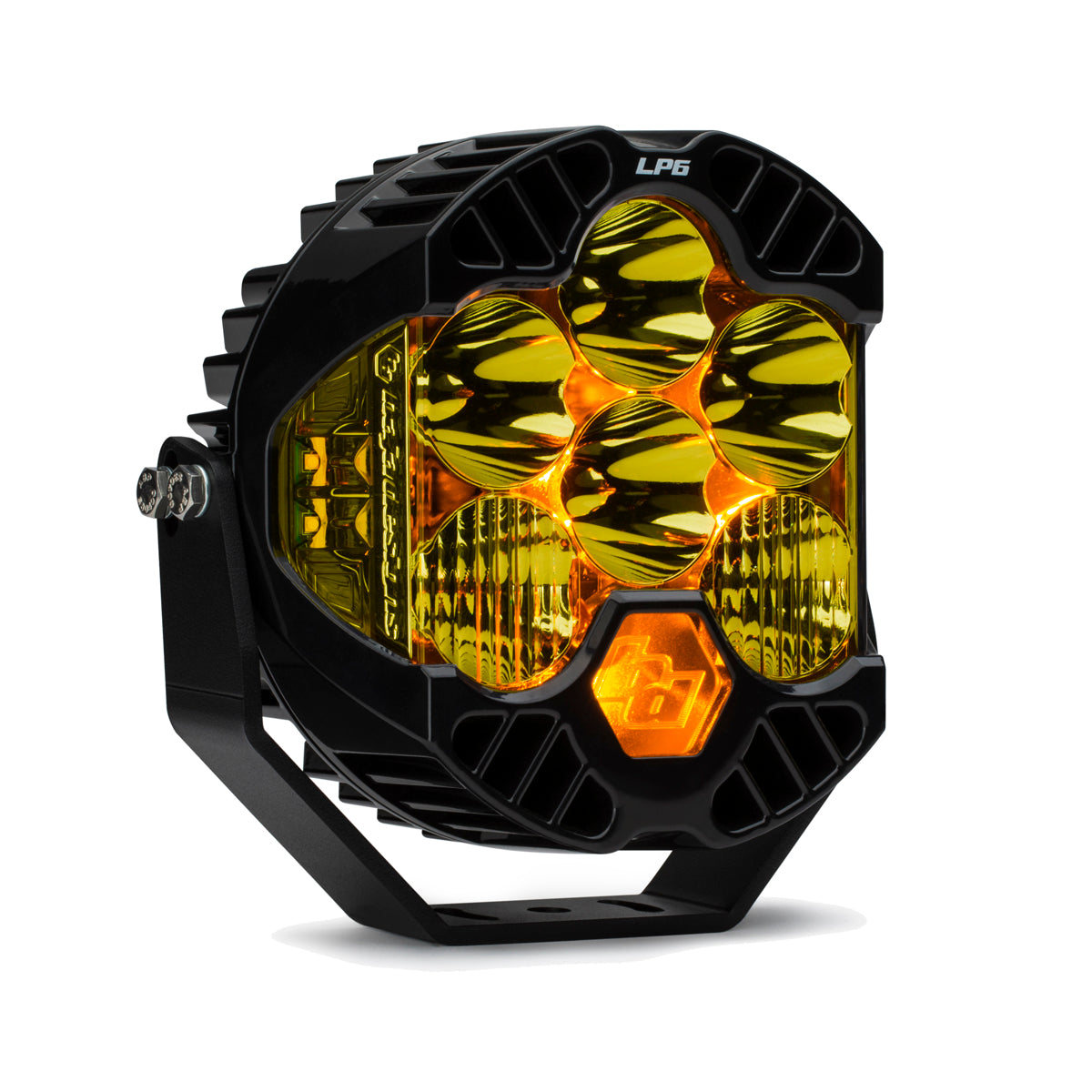 Baja Designs LP6 Pro Driving/Combo LED Light (Amber) (Single