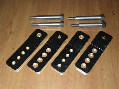 ハイゼットトラック用 車高調整式シャックル完成～！｜社長ブログ