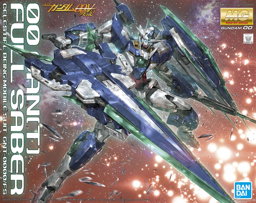 MG 1/100 00 QAN[T] FULL SABER: Just Added Many New Official Images