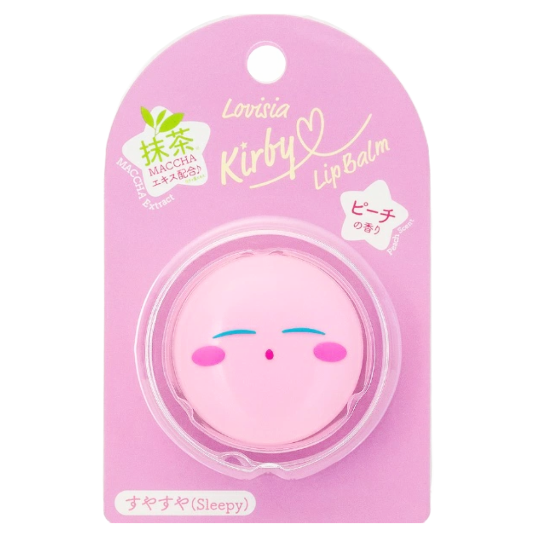KIRBY LIP BALM SLEEPY PEACH – HANAMARU JAPANESE MARKETPLACE