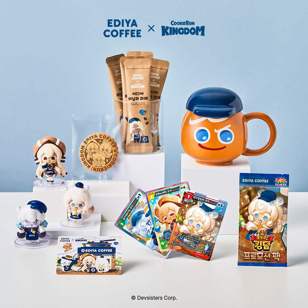Ediya Coffee x Cookie Run : Kingdom - Barista Package – Harumio