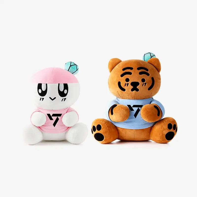 Seventeen - Bongbongee X Muzik Tiger - Plush Toy Set – Harumio