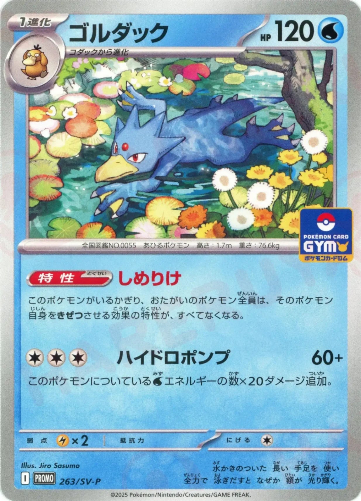 ゴルダック(PROMO){水}〈263/SV-P〉[SV-P] – 晴れる屋2