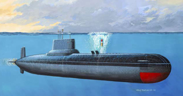 ソビエト潜水艦 タイフーン級 | 株式会社 ハセガワ