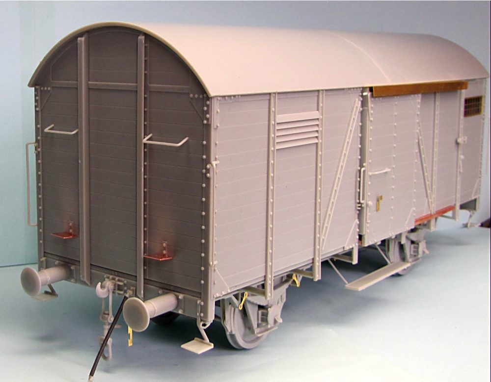 MINITRIX 品番15194 バラシ DB（ドイツ） 有蓋貨車 4両編成