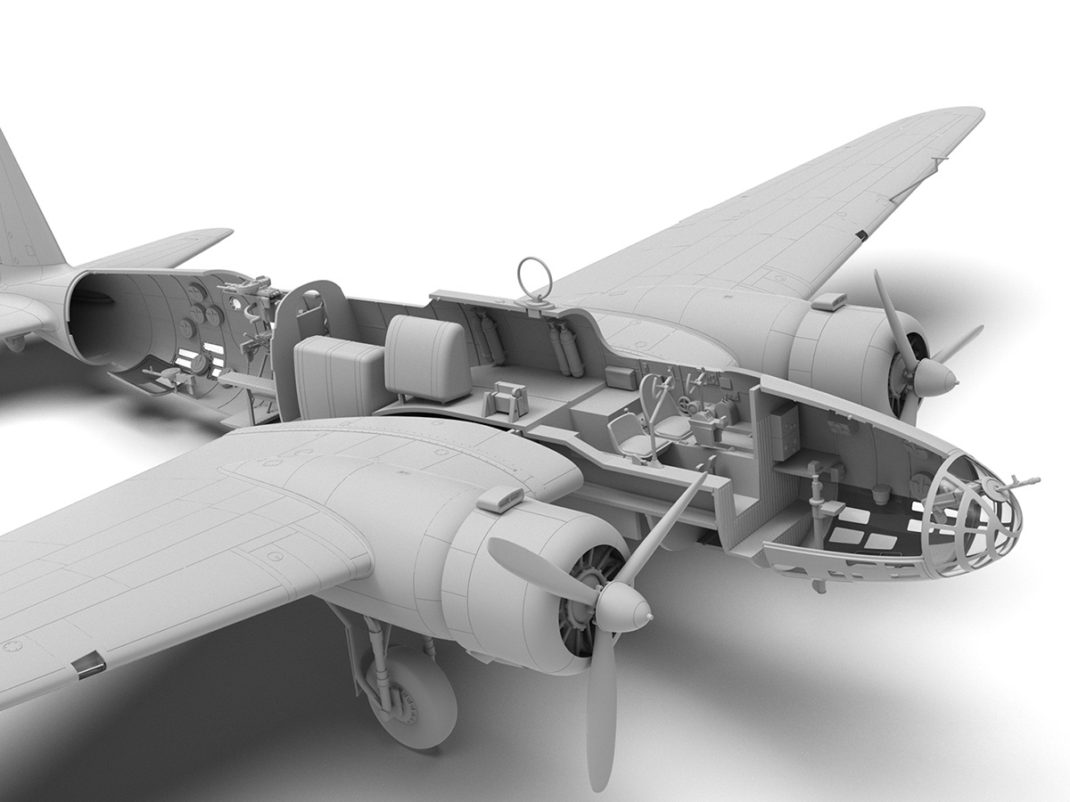 日本陸軍 Ki-21-Ib 九七式重爆撃機 | 株式会社 ハセガワ