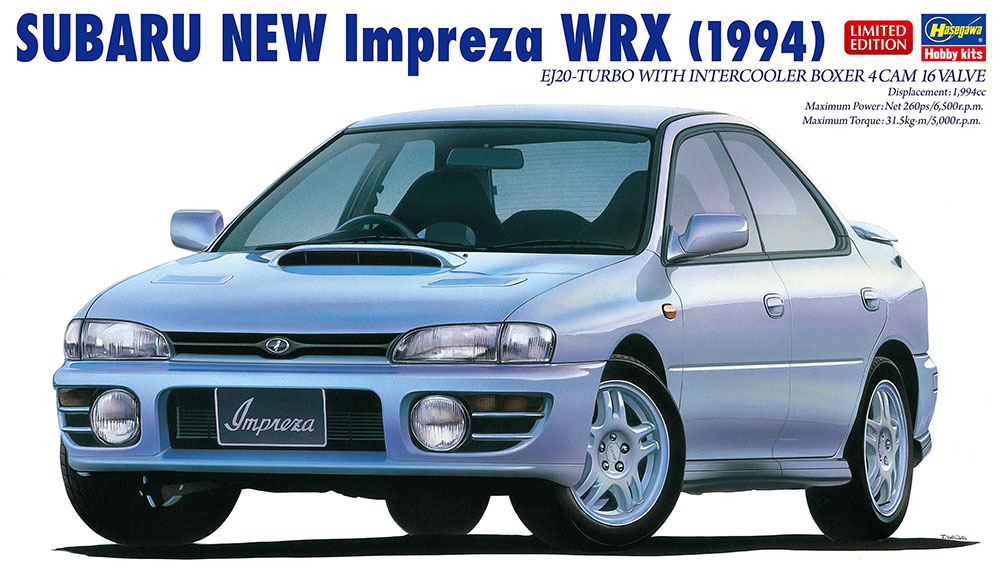 スバル ニュー インプレッサ WRX （1994） | 株式会社 ハセガワ