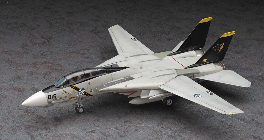 鯛2024ページ】ハセガワ 1/48 F-14A マーヴェリック&グース 鯛2024