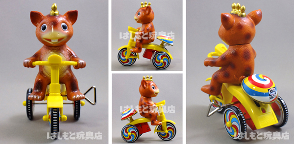 M1号／快獣ブースカ三輪車（茶色成型色） | 新潟の大人も子供も