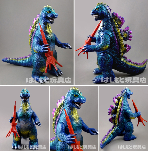 ブルマァク／ジャイアントゴジラ（65周年記念カラー）タワー付き