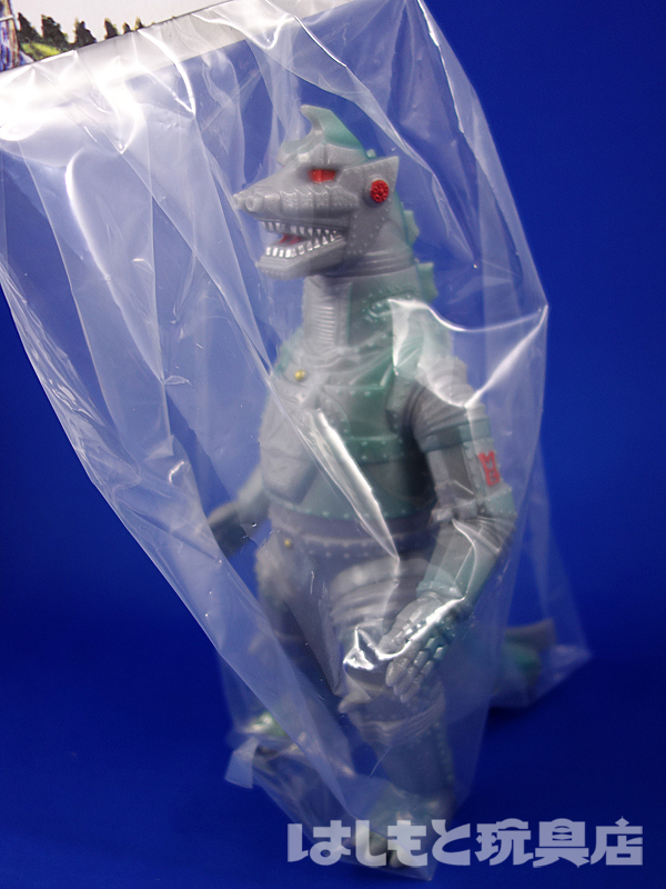 マルサン／メカゴジラ（1974）350 シルバーグレーver.（目：赤色