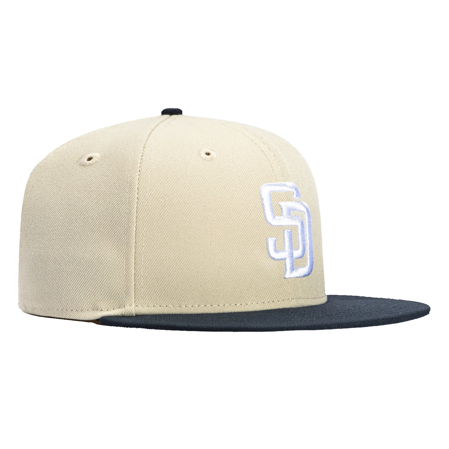New Era 59Fifty San Diego Padres Hat - Stone, Navy – Hat Club