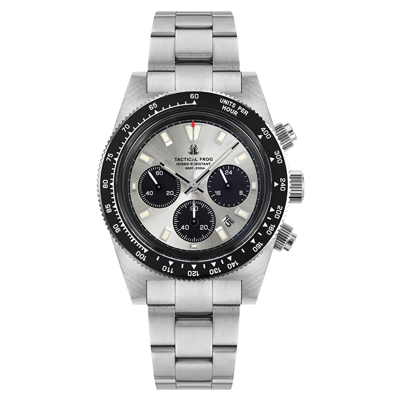 Tactical Frog Watches for Men - VS75 Solar Chronograph Watch