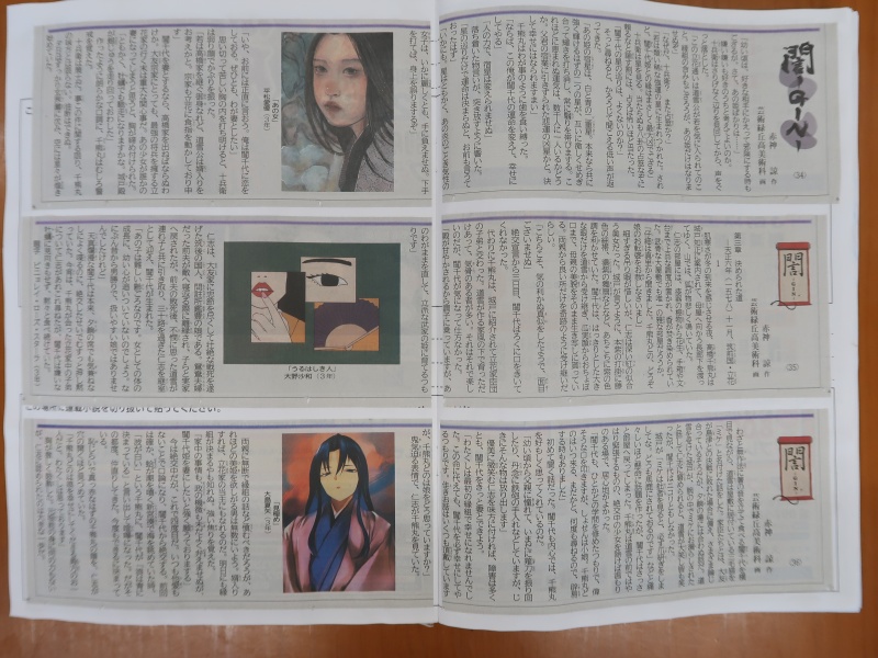 大分合同新聞連載小説「誾」スクラップブック - 日田市西有田公民館