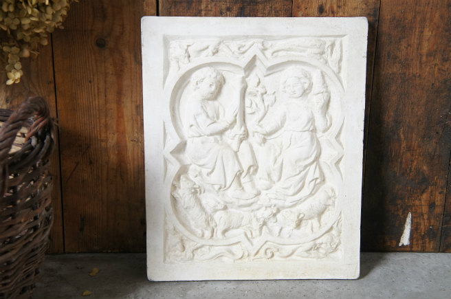 HOMEWARD [ホームワード] / フランスアンティーク 石膏レリーフ