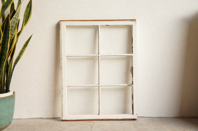 HOMEWARD [ホームワード] / アンティーク ミルクペイント 窓枠①