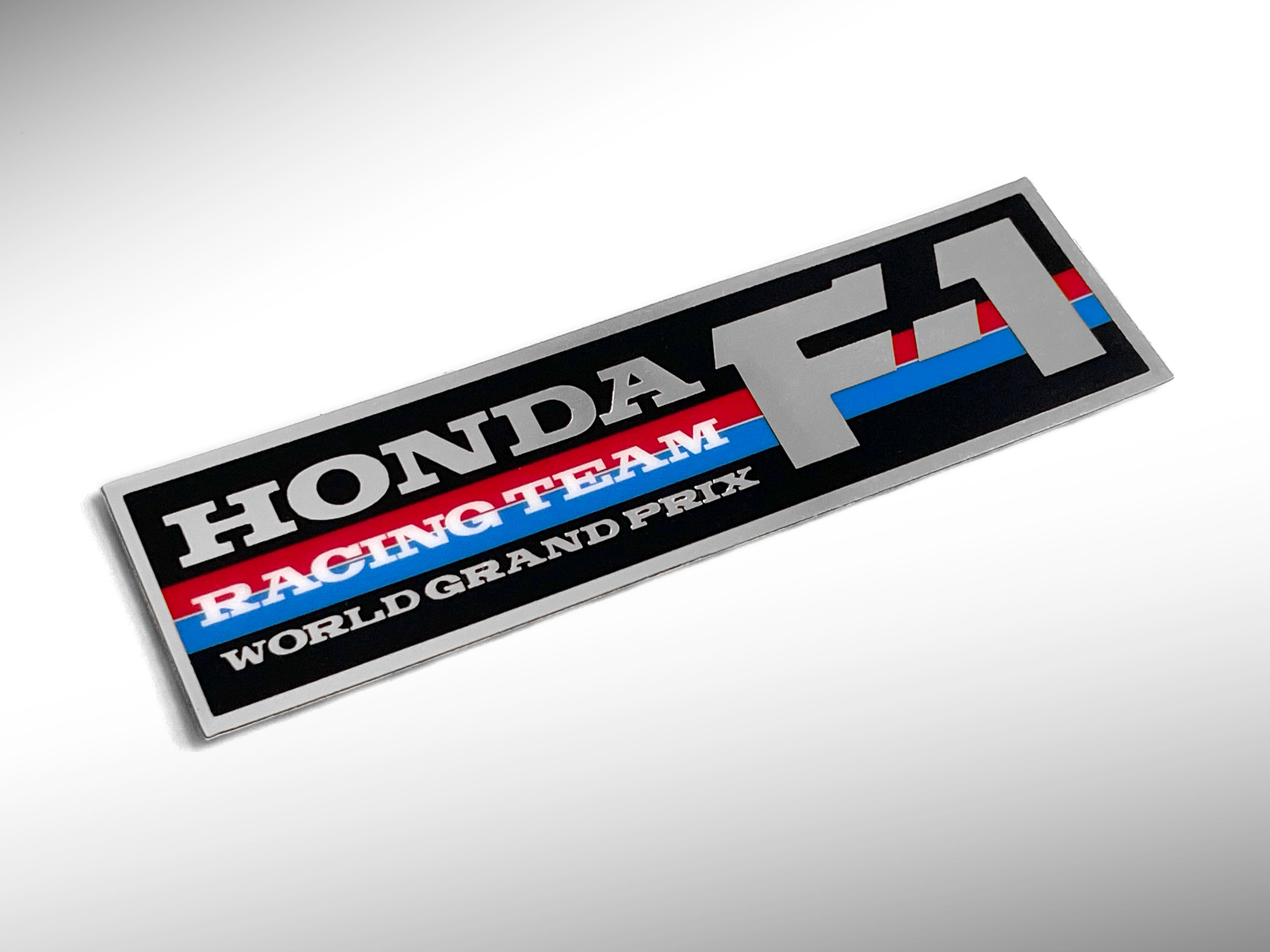 Honda F1 Racing Team Logo Sticker (1983-1988) Silver – Vintage Culture