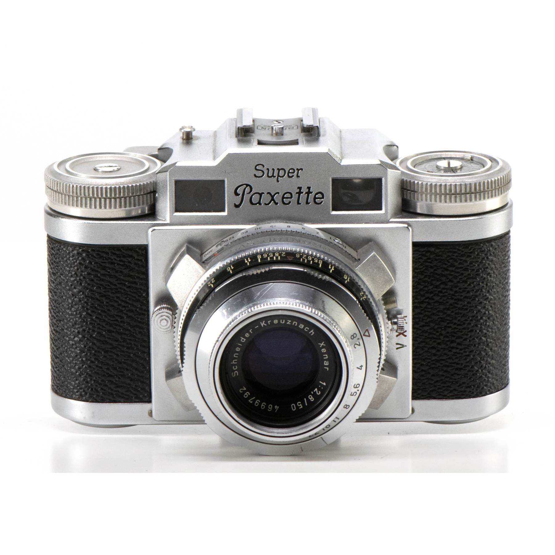 Braun Super Paxette II Camera | Xenar 50mm f2.8 | White | Germany | 19