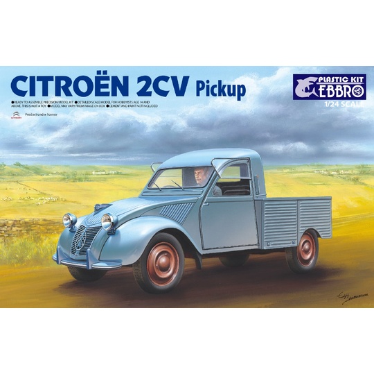 エブロ】1/24 シトロエン 2CV ピックアップ プラモデル組立キット 商品