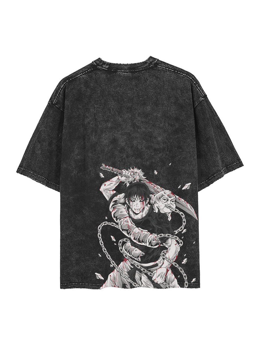 Divine Border Toji 2-Sided Vintage Tee – Hokuro