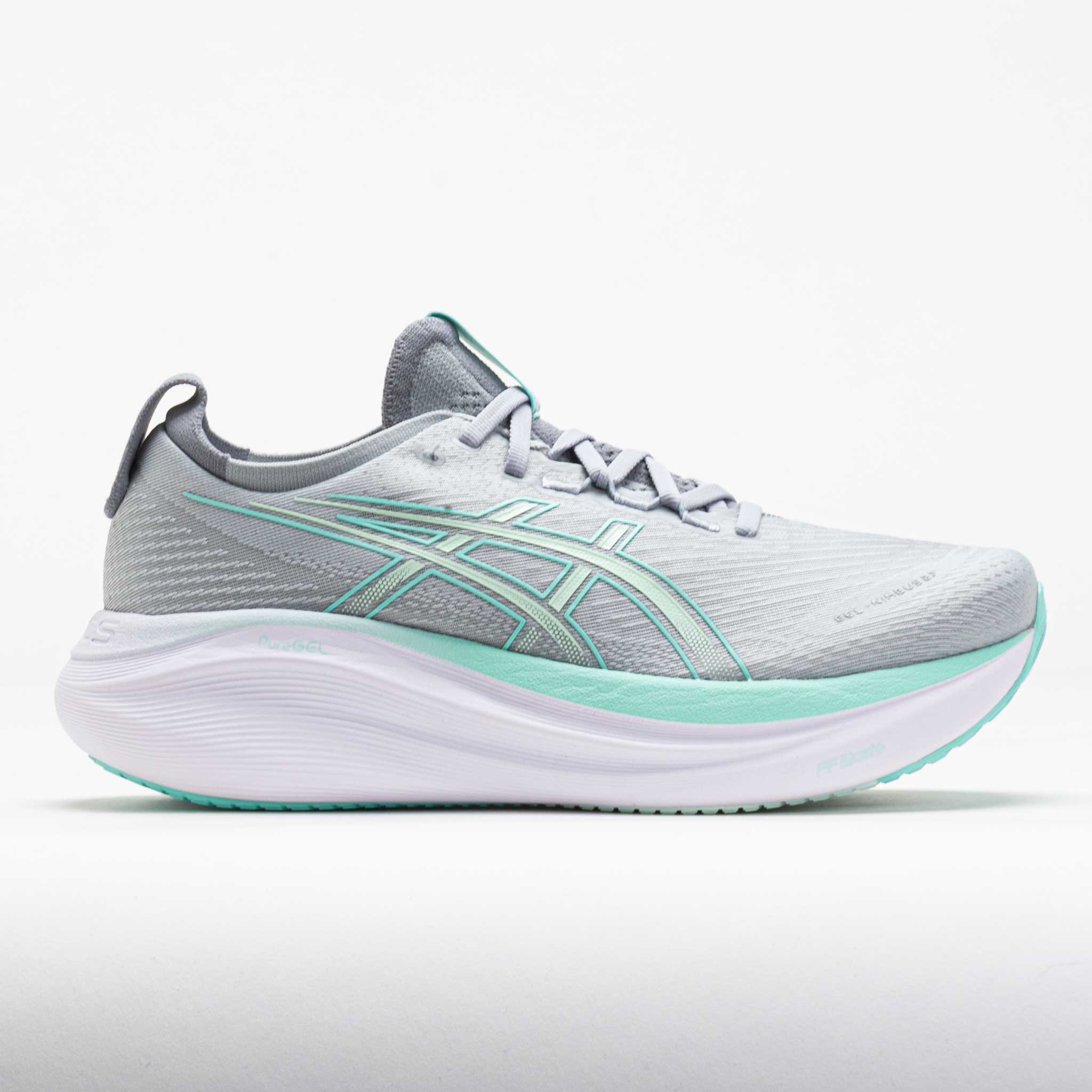 ASICS GEL-Nimbus 27 Women's Piedmont Grey/Illuminate Mint