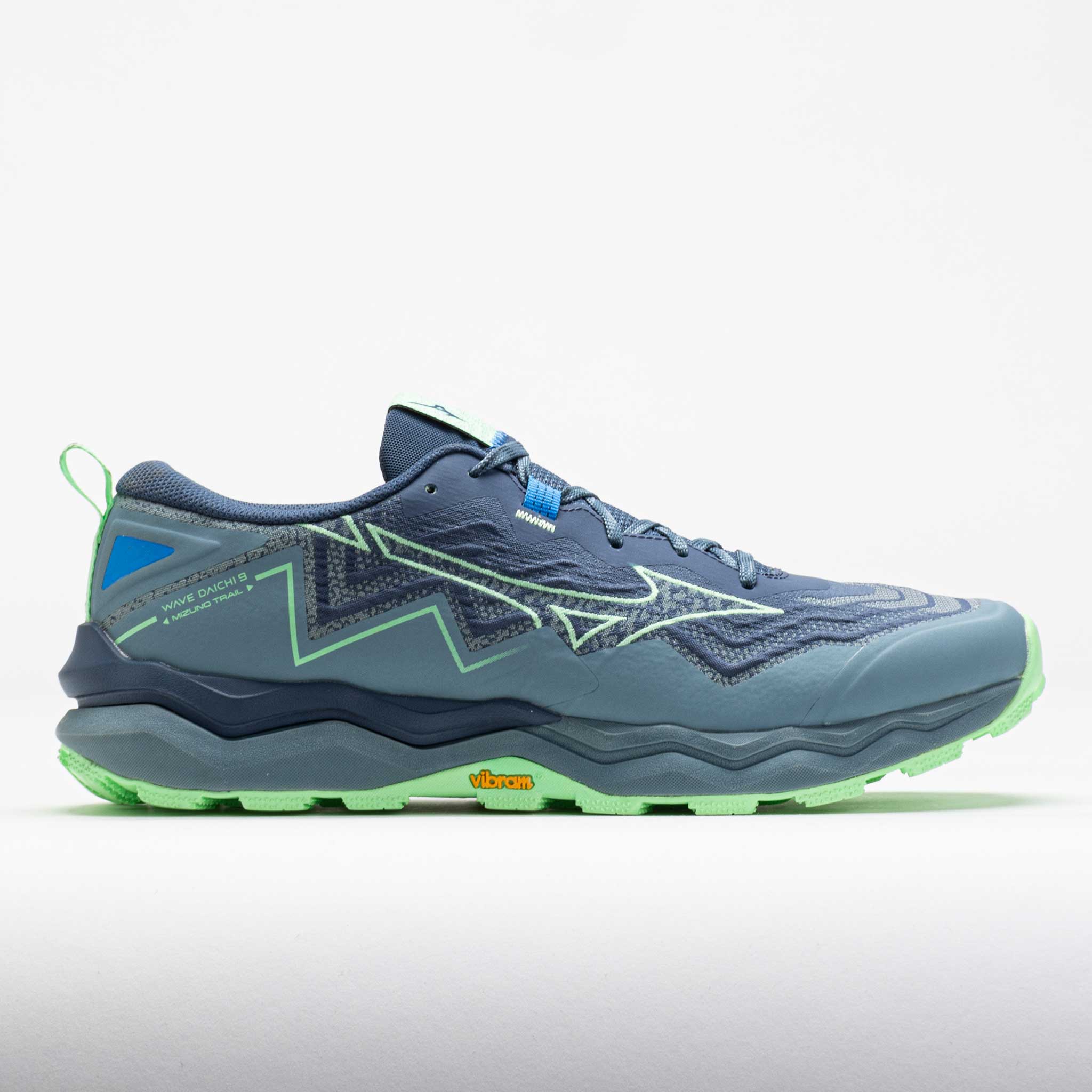 Mizuno Wave Daichi 9 Men's Vintage Indigo/Neo Mint – Holabird Sports
