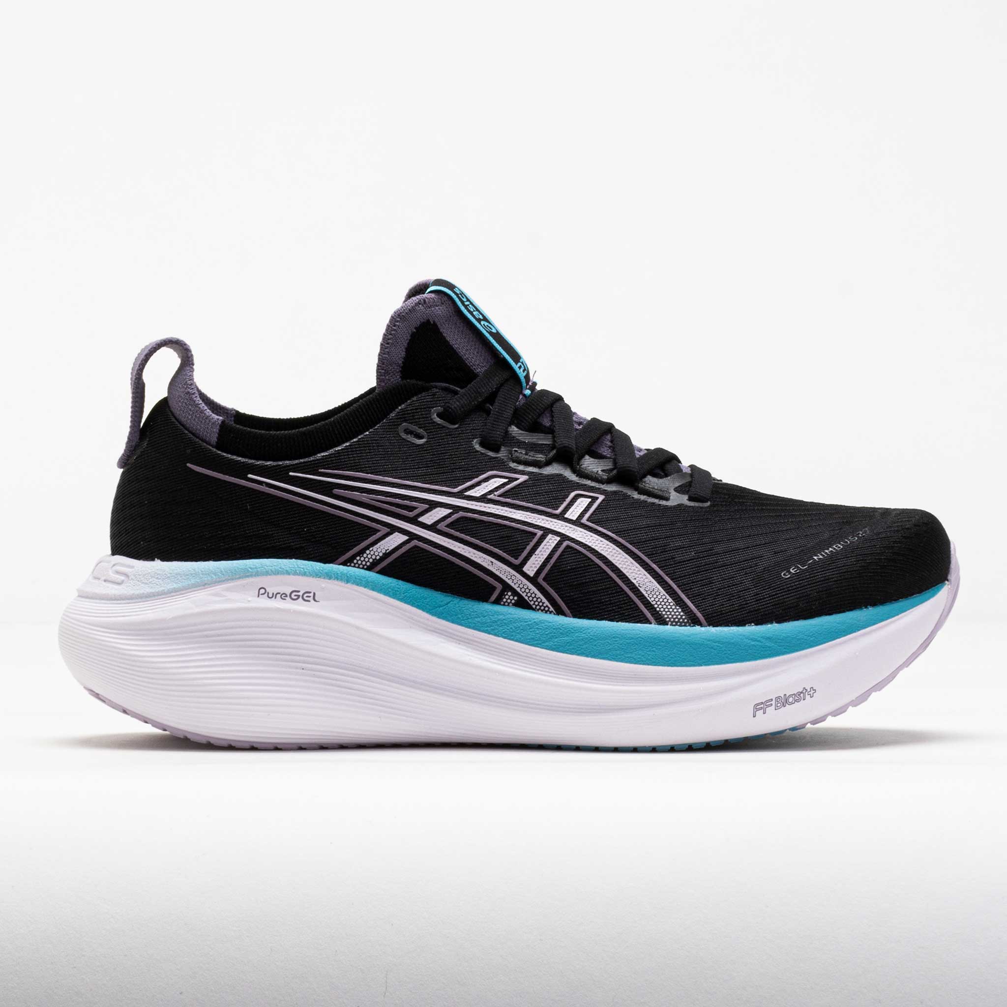 ASICS GEL-Nimbus 27 Women's Black/Dusk Violet – Holabird Sports
