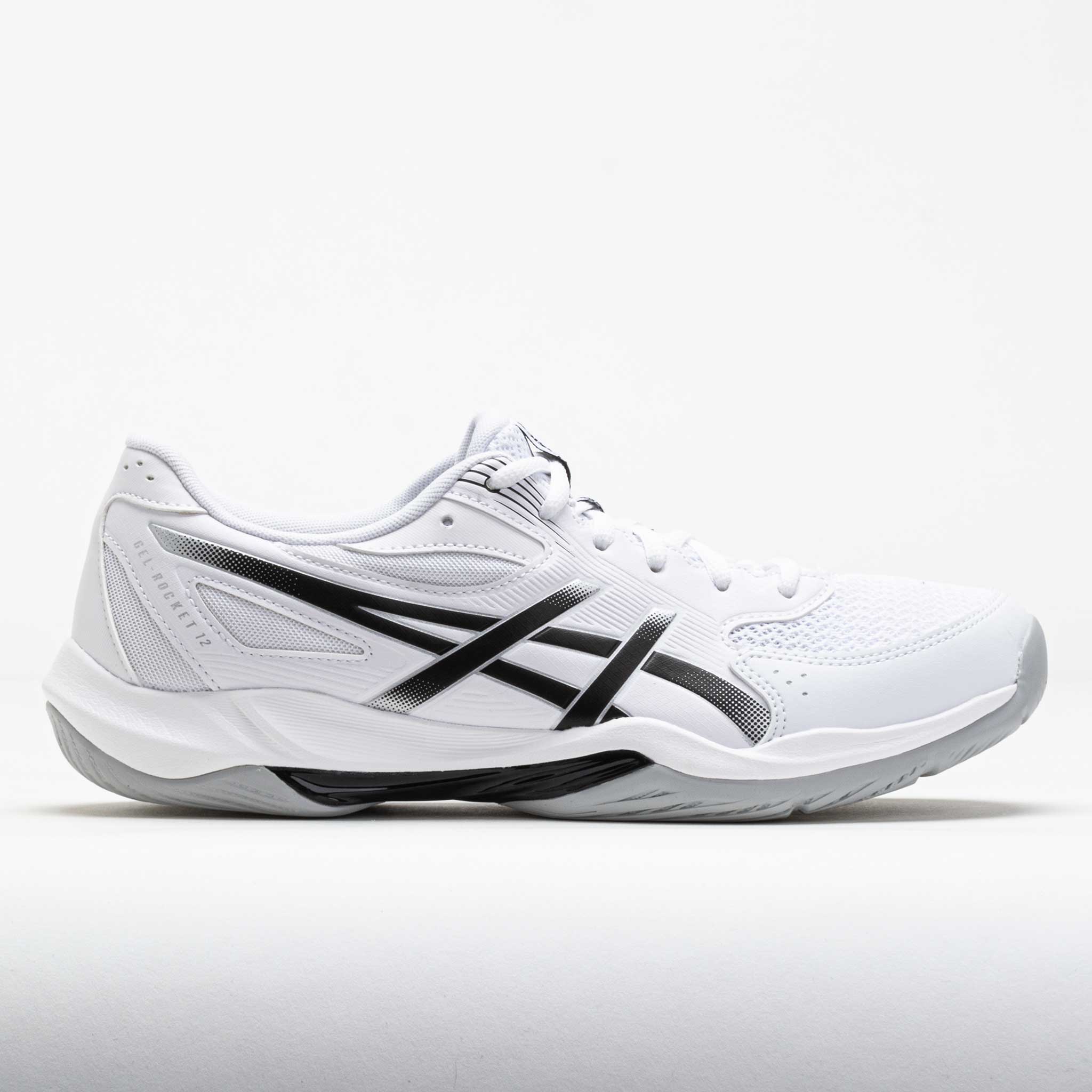 ASICS GEL-Rocket 12 Men's White/Black – Holabird Sports