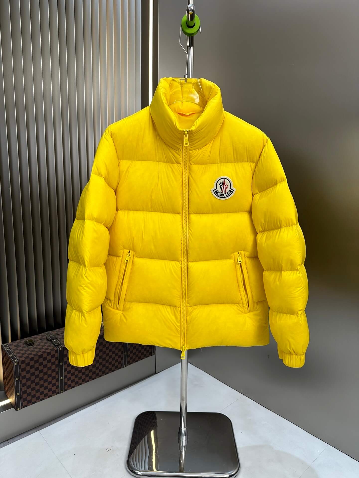 Moncler Maya Yellow Short Down Jacket. – HolloMen