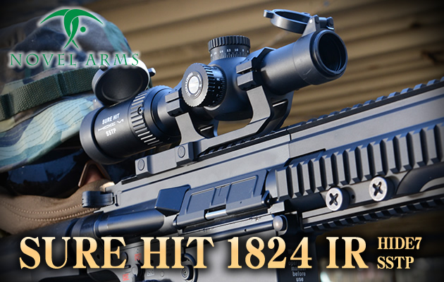SURE HIT 1824 IR HIDE7 SSTP (シュアヒット) ノーベルアームズ 1-8倍