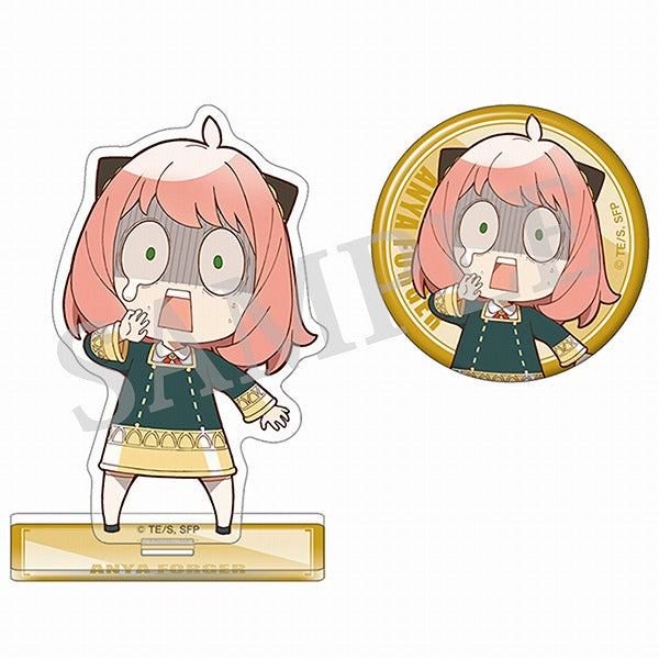 SPY×FAMILY アクリルスタンド&缶バッジセット びっくりアーニャ – IG
