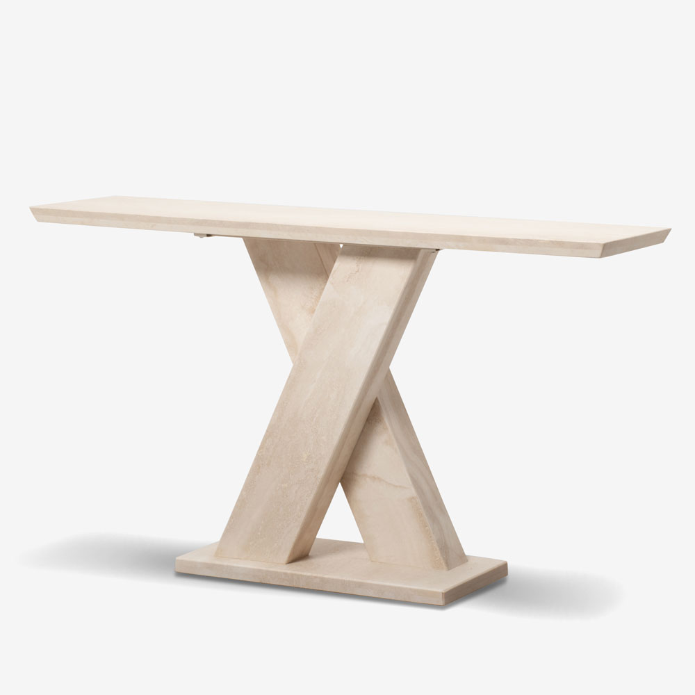 コンソールテーブル「IM8250」天然石 トラバーチン | 【公式】大塚家具