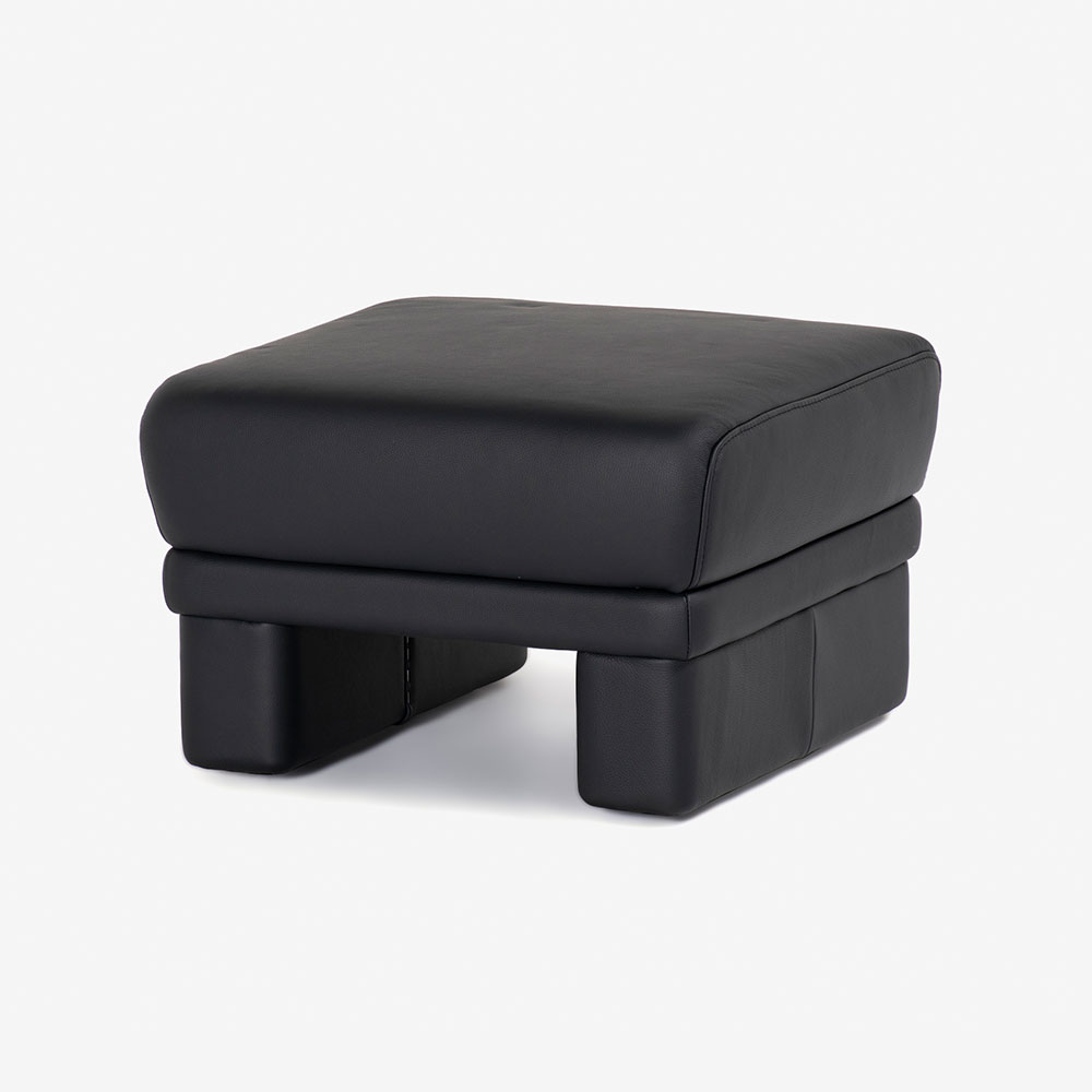 himolla（ヒモラ）「共通オットマン」革#33 ブラック色 | 【公式】大塚