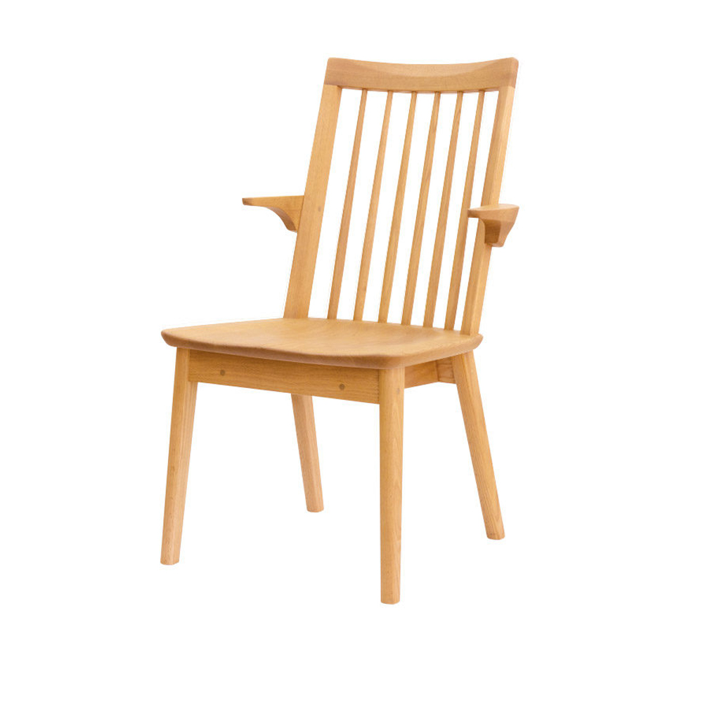 浜本工芸 ダイニングチェア「DA-3950・3953・3954・3958」肘付きタイプ