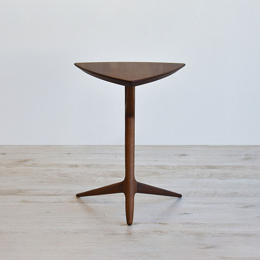 匠工芸 サイドテーブル 「クレール」 ウォールナット材【受注生産品