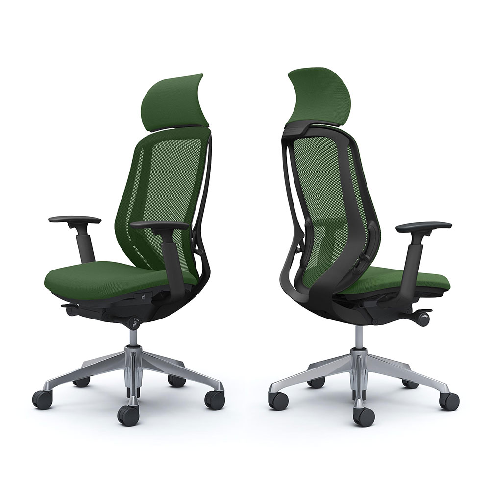 シルフィー エクストラハイバック」背/メッシュ 座面/クッション