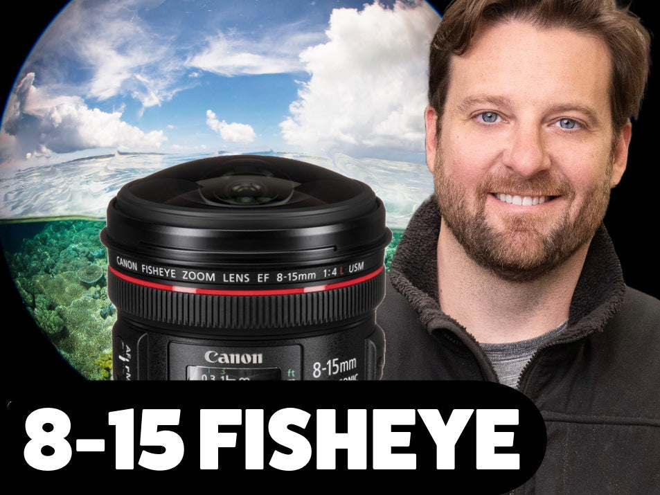 Canon EF 8-15mm Fisheye // 200DLM/D Underwater Housing Assembly [VIDEO