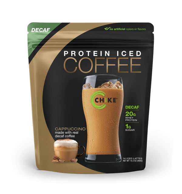 Decaf Cappuccino Whey Protein Coffee | Shop Iced Protein Coffee Drink