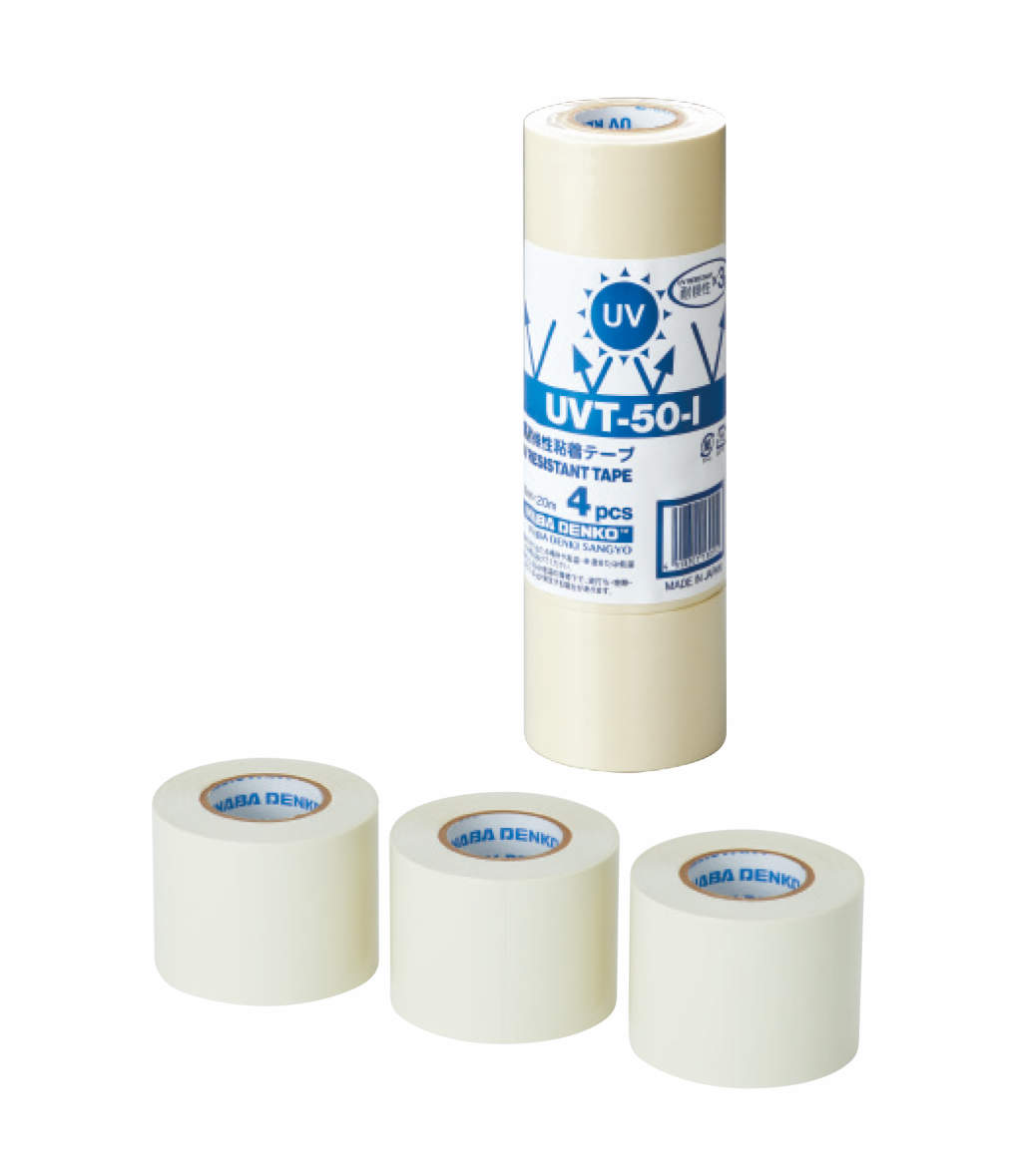 UVT】高耐候性粘着テープ | 製品情報 | 因幡電工 INABA DENKO（因幡